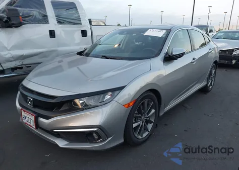 2019 Honda Civic Ex из США, поврежденный, VIN JHMFC1F3XKX006244